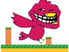 [Android] Share full code game Troll Red Bird, Game play giống flappy bird